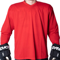 Свитер хоккейный (джерси) мужской красный Oroks