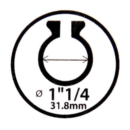 Sattelklemme 31,8 mm für Carbon-Sattelstützen