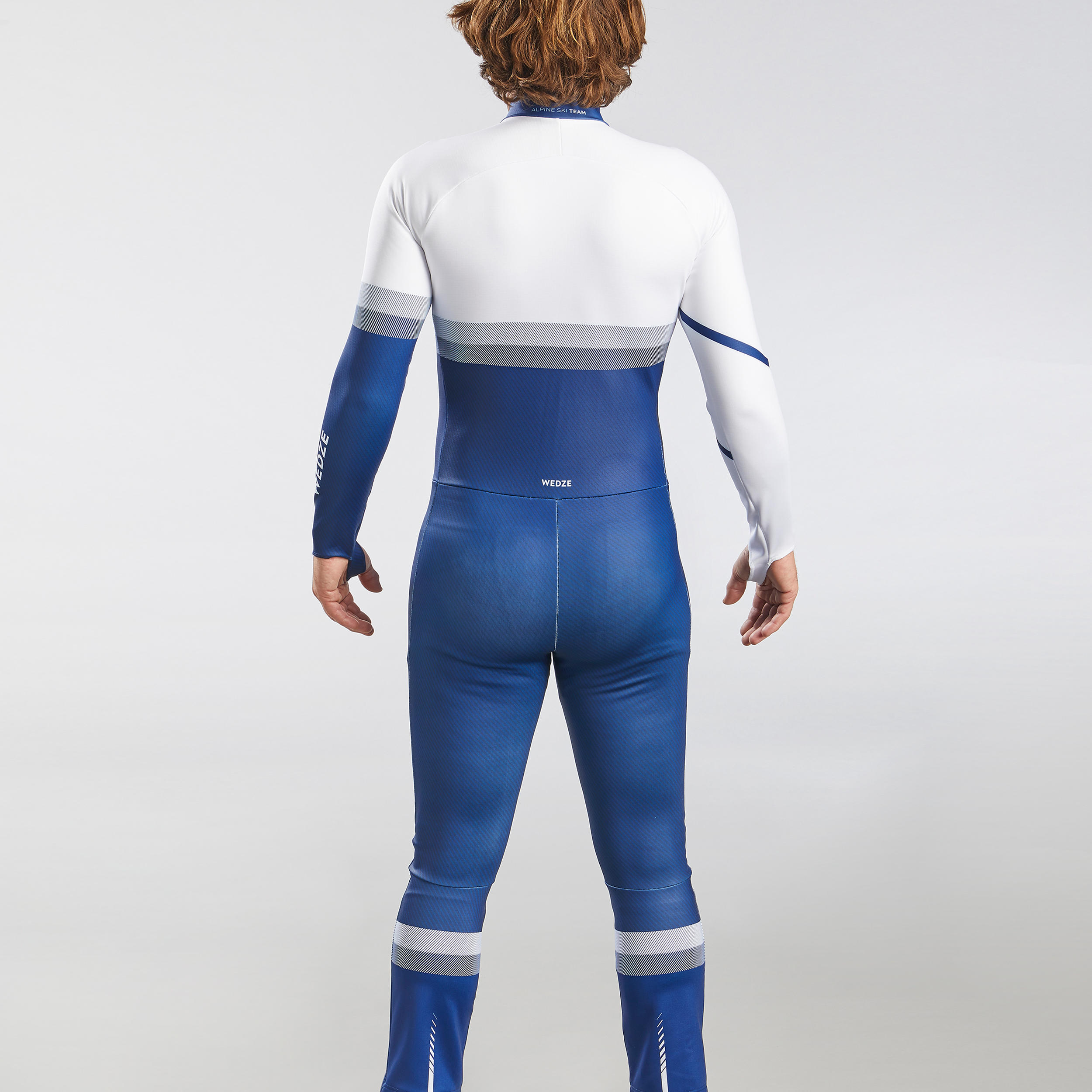 ADULT'S COMPETITION SKI SUIT 980 - BLUE 3/9