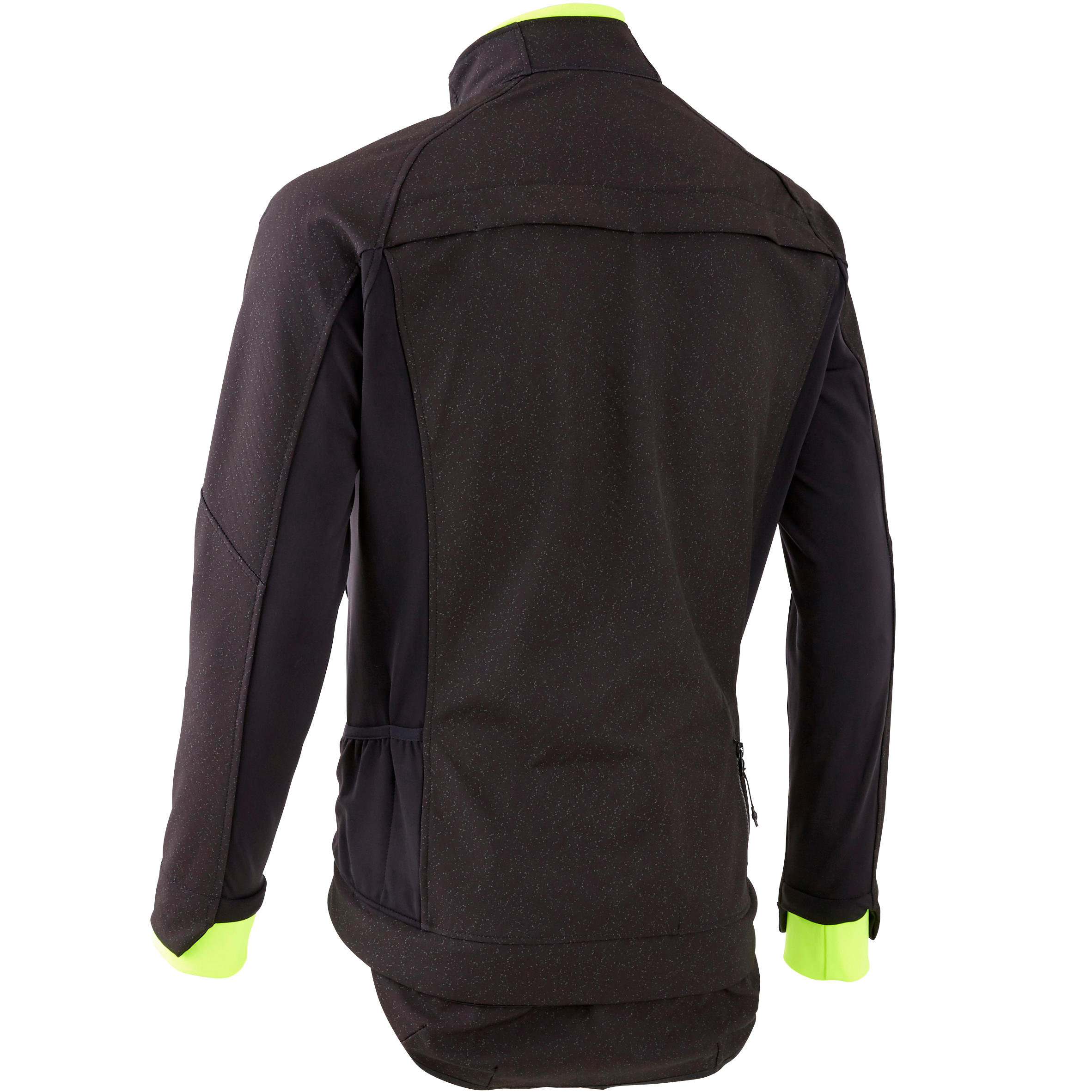 ST500 Winter Softshell MTB Cycling Jacket - Black/Yellow 2/15
