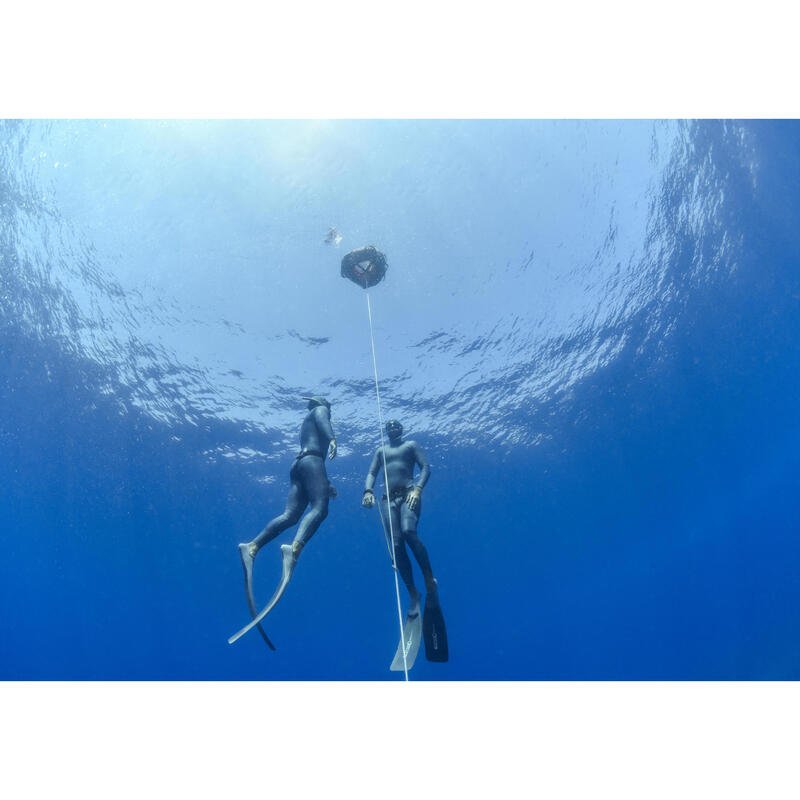 Apnoe-Flossen Freediving FRD 500 dunkelgrau
