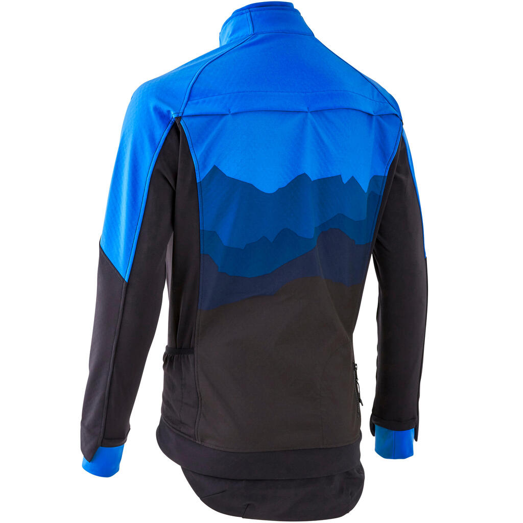 Fahrradjacke Trekking MTB ST 500 Herren gelb