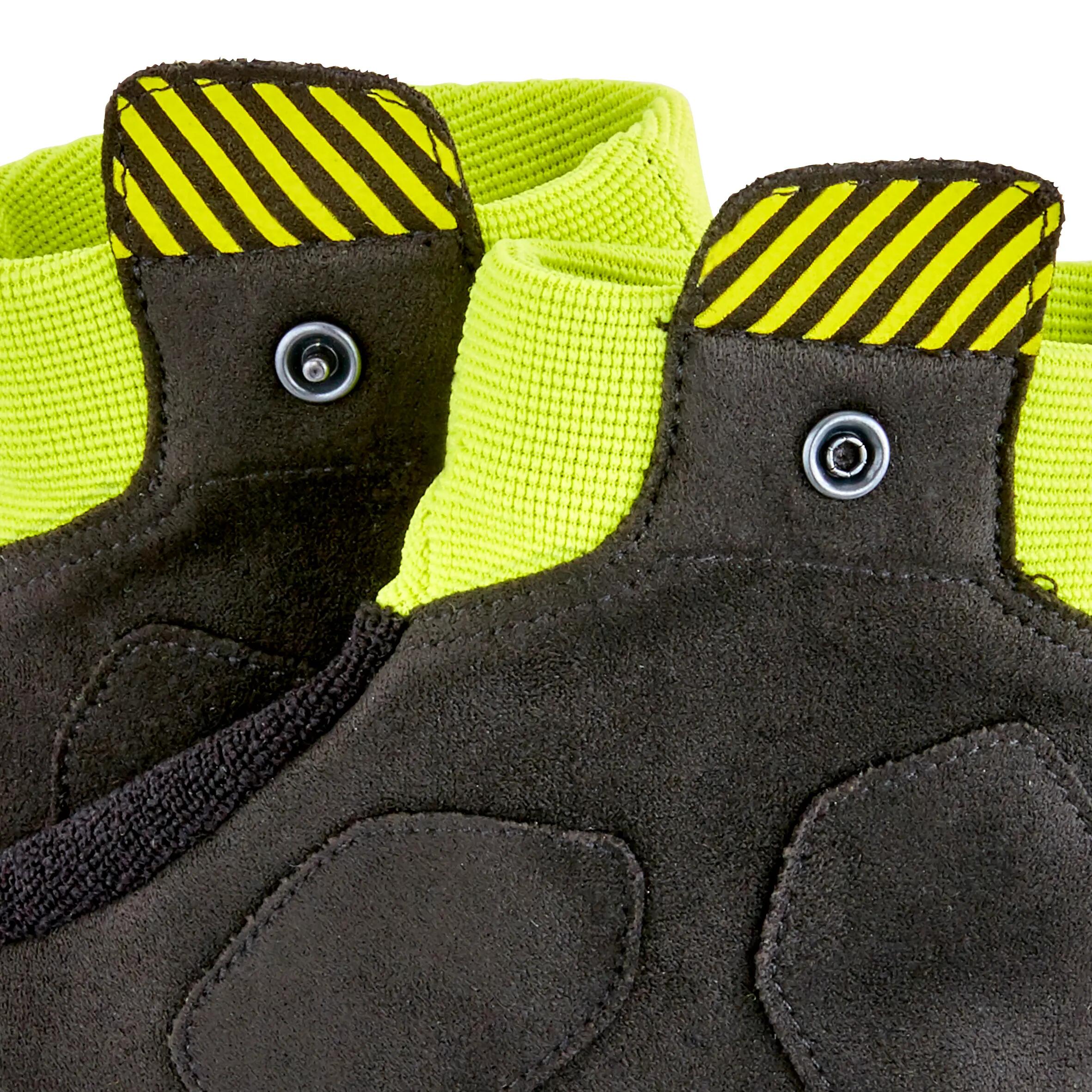 Gebraucht - Fahrrad Handschuhe MTB ST 100 gelb 12/12