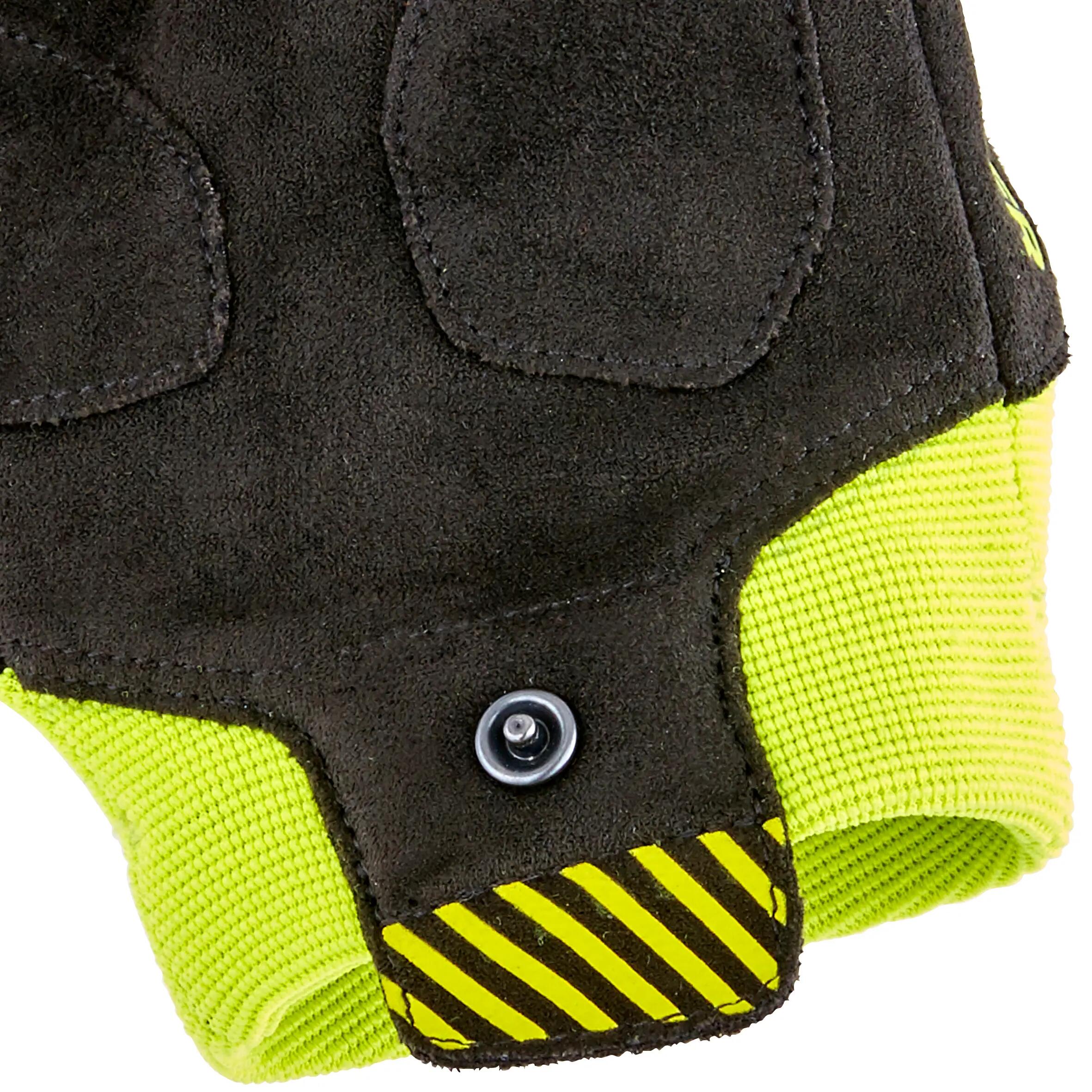 Gebraucht - Fahrrad Handschuhe MTB ST 100 gelb 11/12