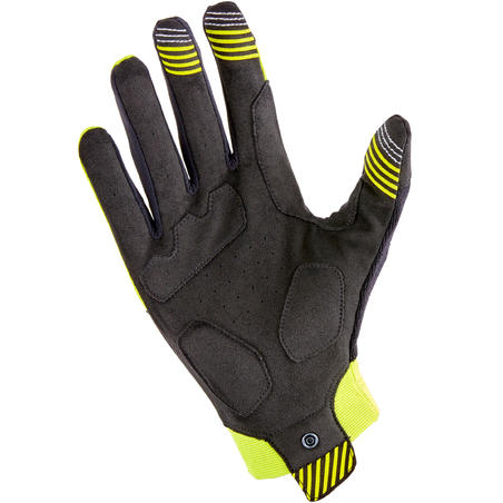 Mountain Bike Gloves ST 100 - Yellow