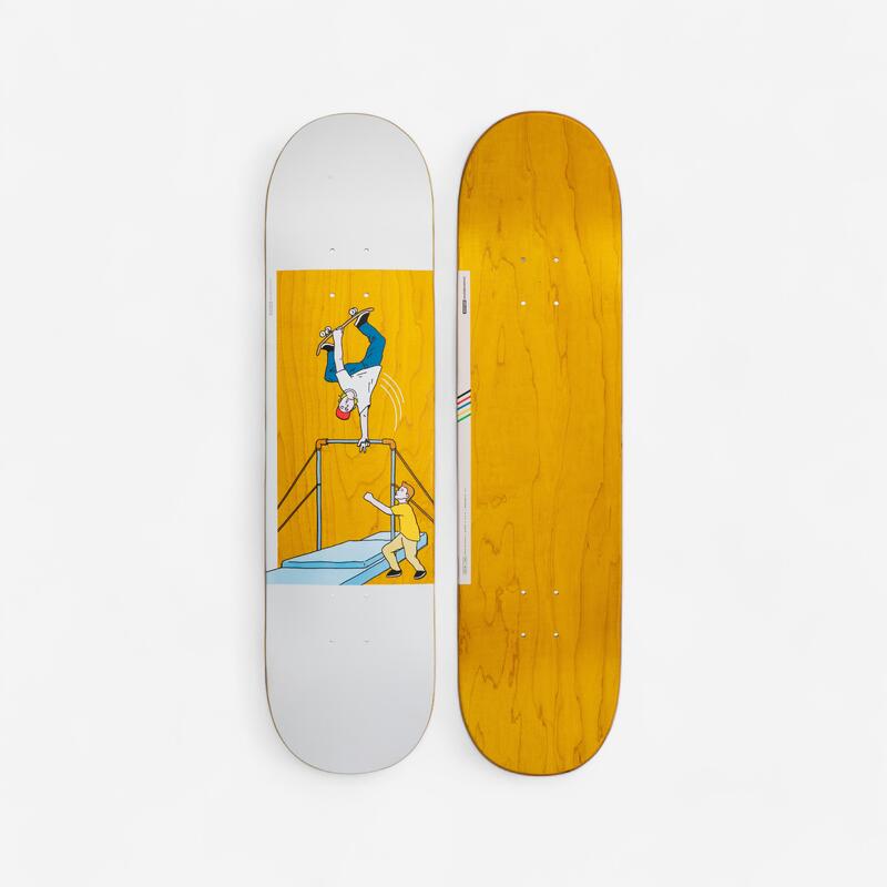 Gördeszka lap Deck 120, 8", sárga