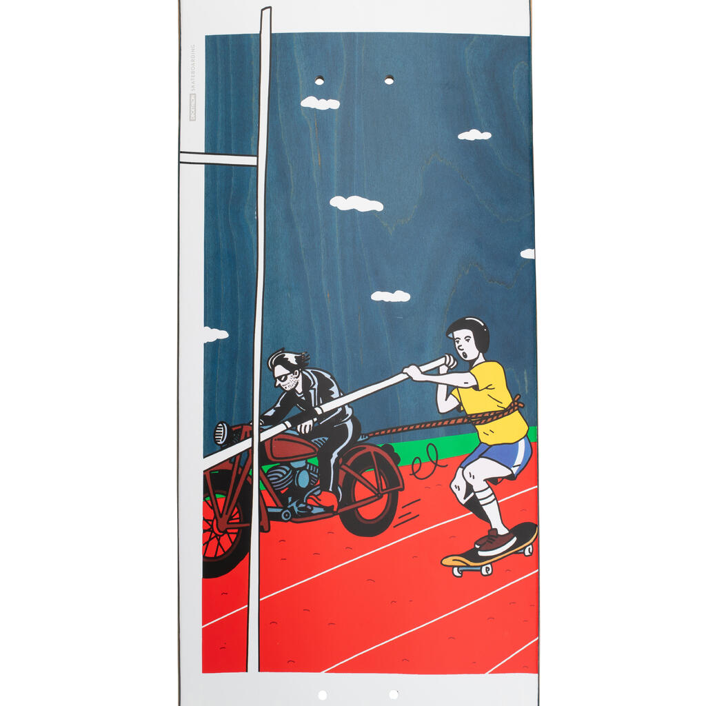 Crveni skejtbord 8.25