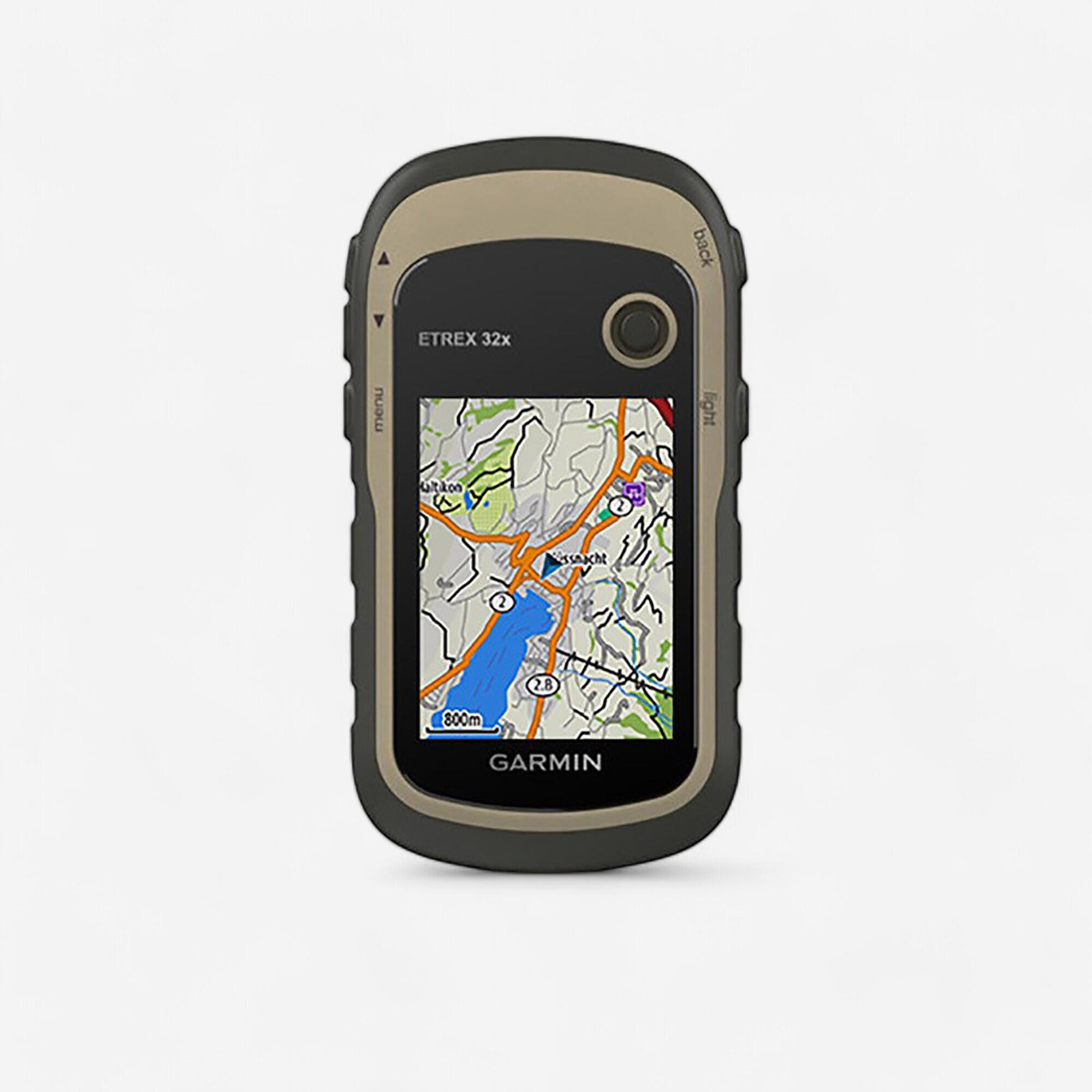 GPS žygių navigatorius „Garmin Etrex 32x Pack“, smėlio spalvos - Decathlon