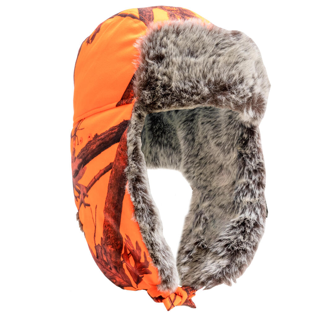 High Visibility Bomber Hat - Orange