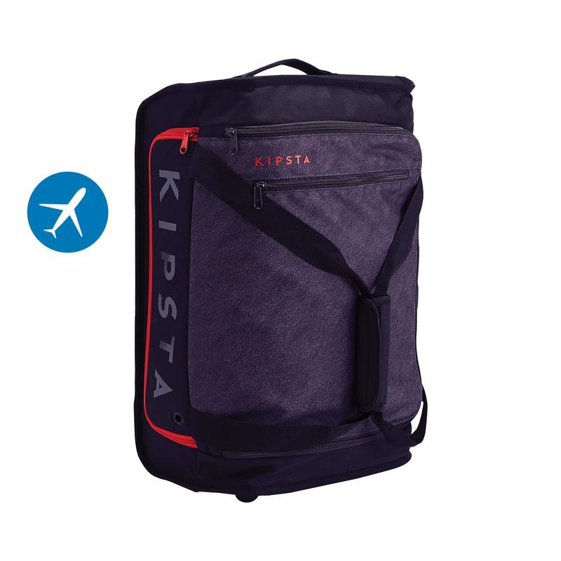 Sac A Roulettes Trolley Essentiel 30 Litres Rouge Kipsta By
