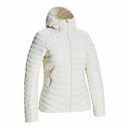 Women's Mountain Trekking Down jacket Trek 100 - white
