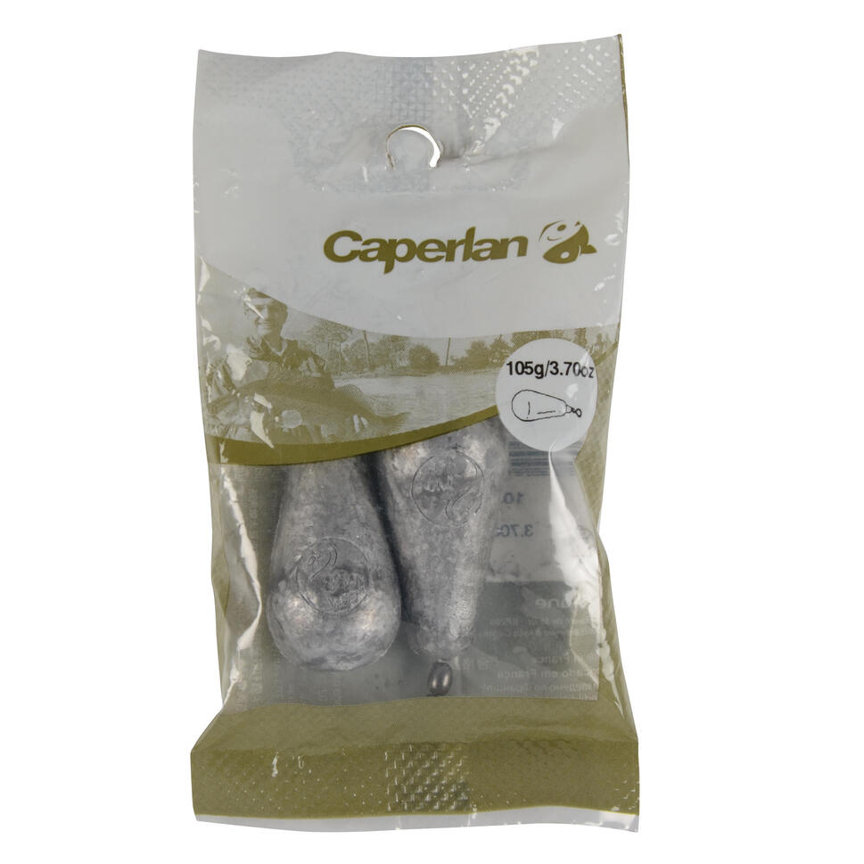 Plomb Pêche Poire 8 pieces 60g