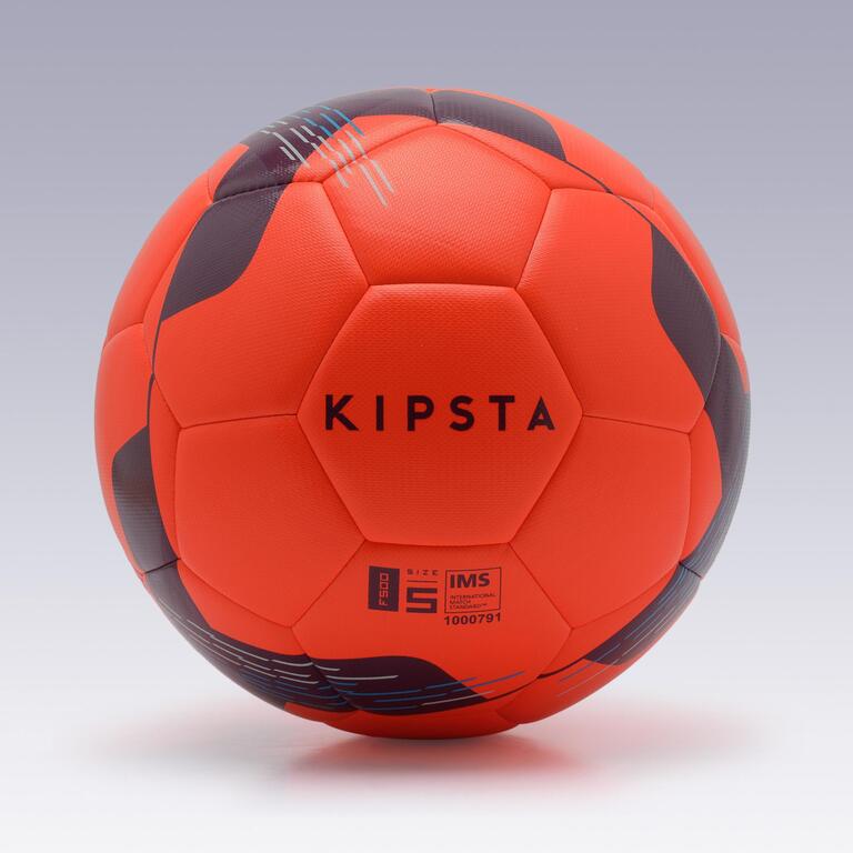 Buy Soccer Ball 2 Neon Orange Futebol Embroidered Online in India