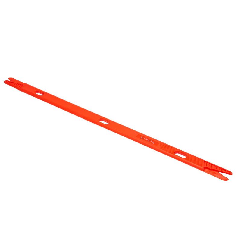 Set van 2 slalomstokken voor de voetbaltraining Modular 90 cm oranje