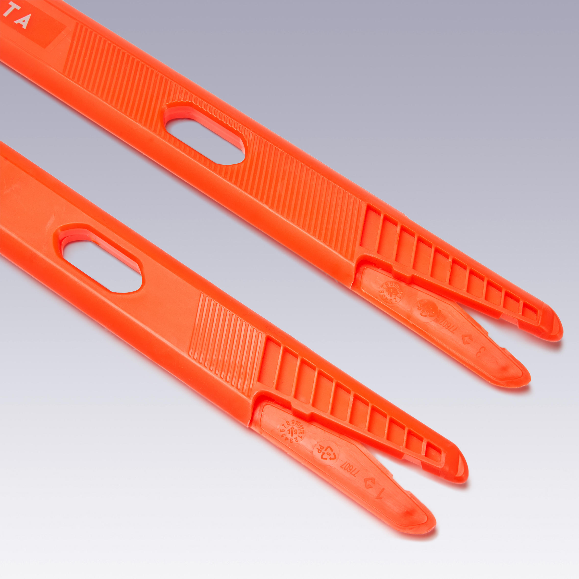 90 cm Football Training Bars Twin-Pack Modular - Orange 6/6