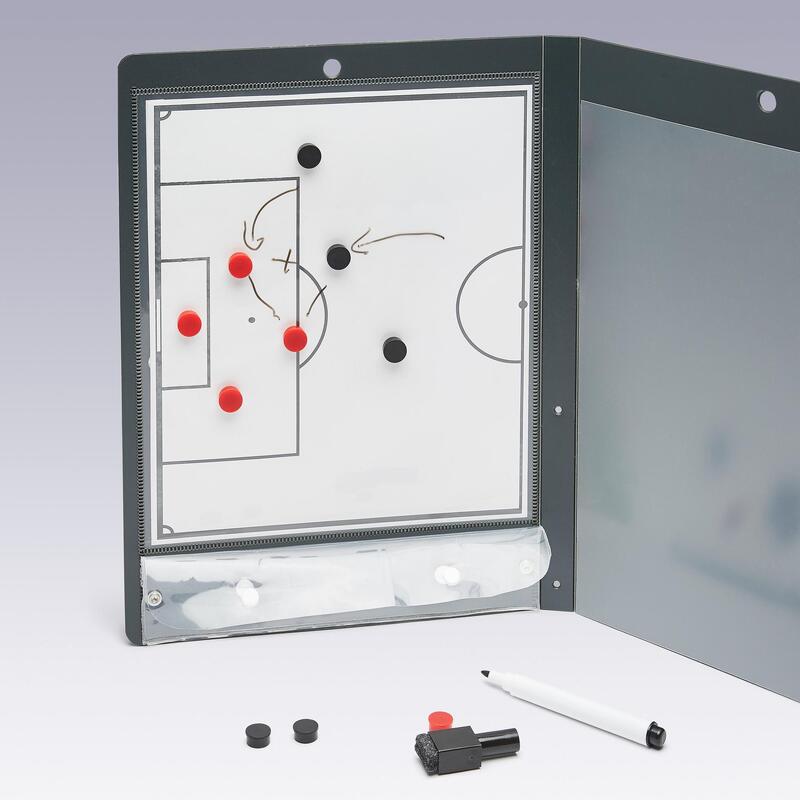 Coachbord voetbal (inclusief stift en magneetjes)