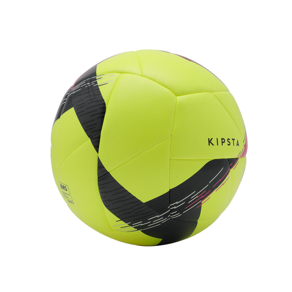 Futbalová lopta F550 Hybride veľkosť 4 žltá