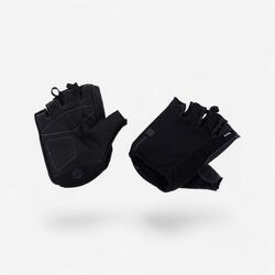 Gant musculation 100 Domyos noir gris