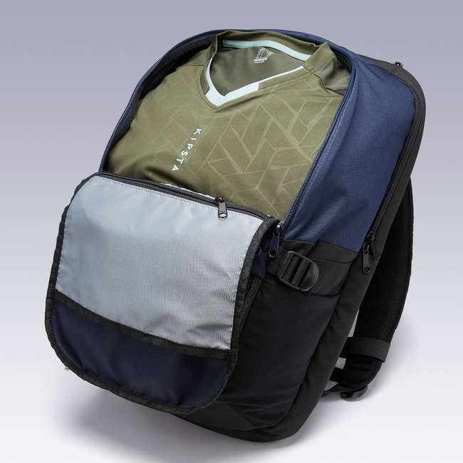 KIPSTA 35L Backpack Essential Blue/Black Decathlon