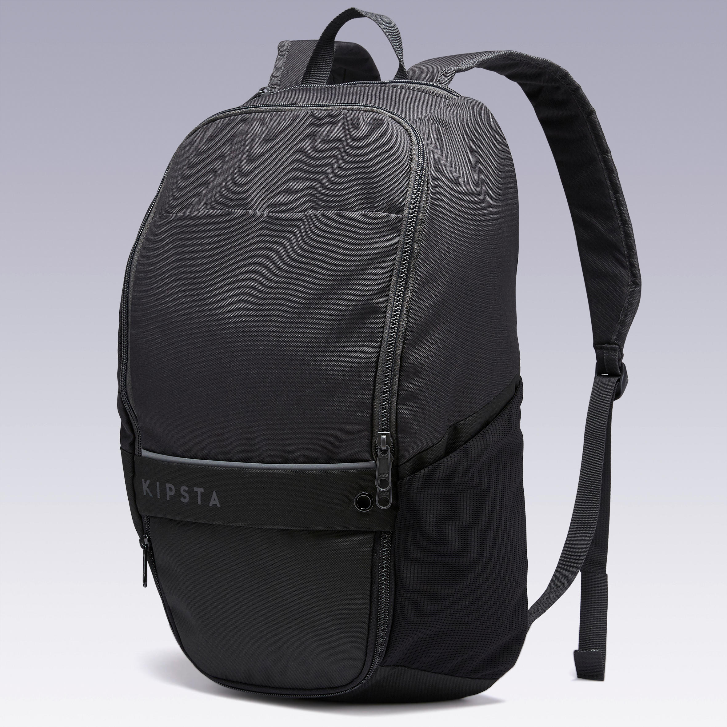 MOCHILA DE FÚTBOL 17 LITROS NEGRO - Decathlon