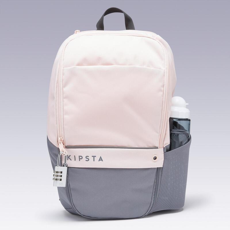 17L Backpack Essential - Pink/Grey