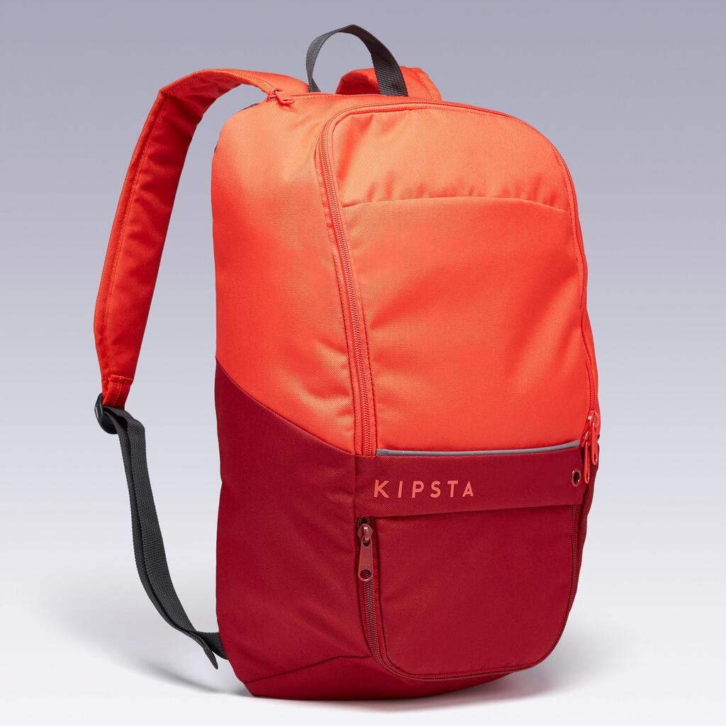 17-Litre Backpack Essential - Coral/Burgundy