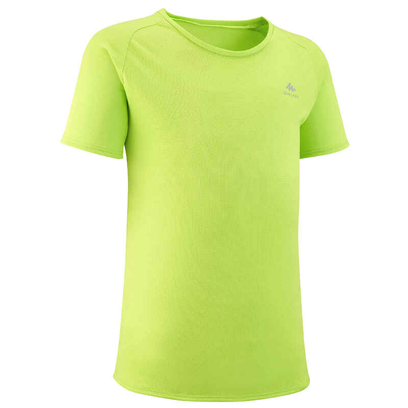 Kids' Hiking T-Shirt - MH500 Aged 7-15 - Green