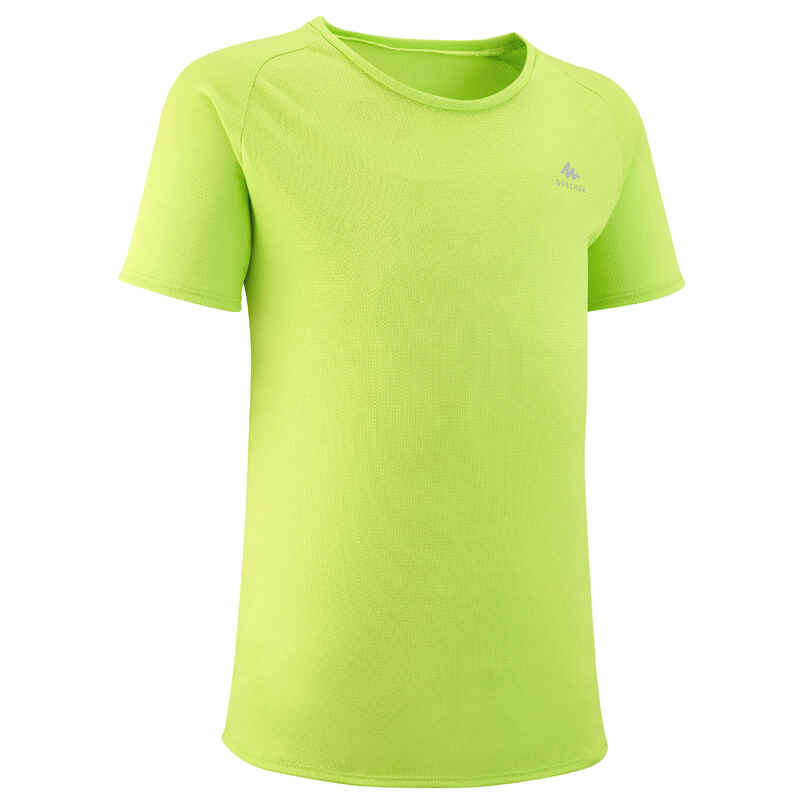 Wandershirt kurzarm MH500 Kinder Gr. 122–170 grün Wandershirt kurzarm MH500 Kinder Gr. 122–170 grün