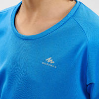 Plava dečja majica kratkih rukava MH500 (od 7 do 15 godina)