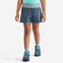 Kids' Hiking Shorts MH500 7-15 Years Storm Grey