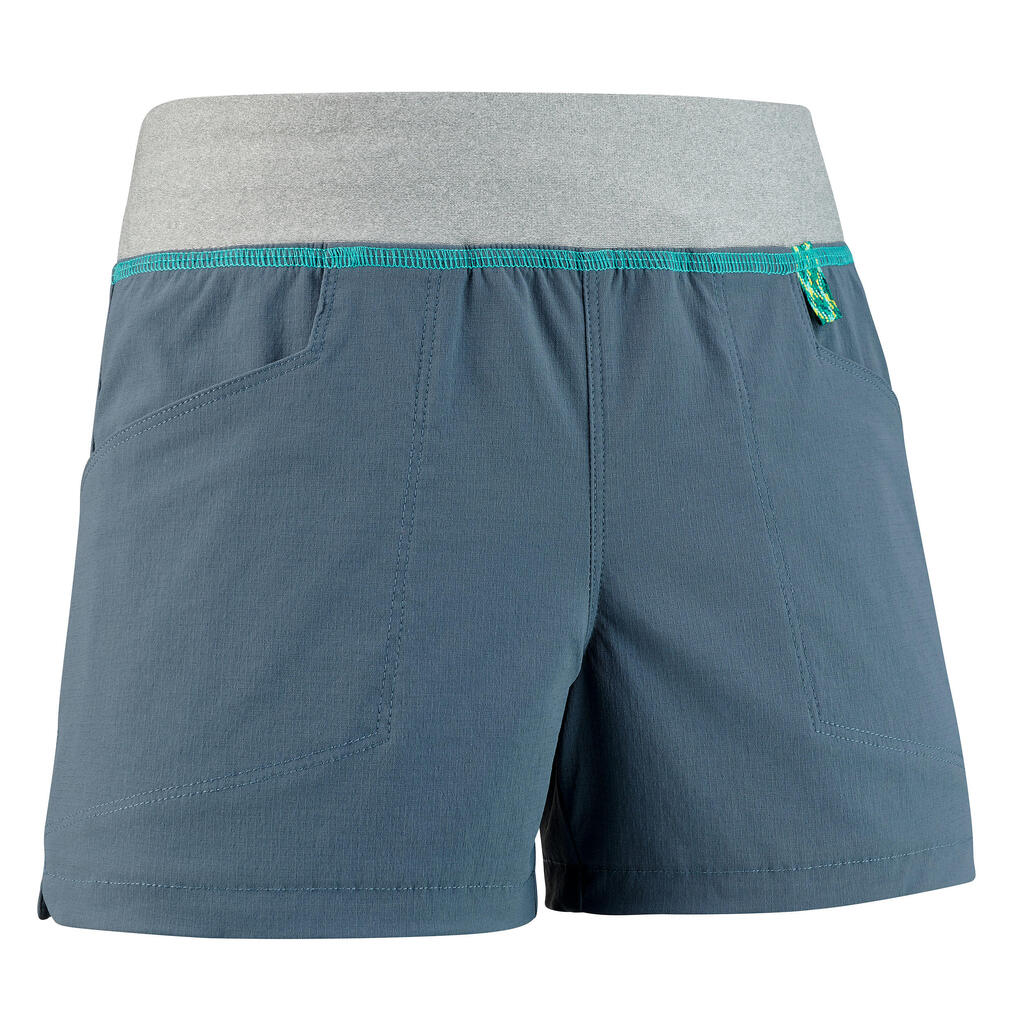 Hiking shorts -  MH500 - dark grey - children 7-15 years