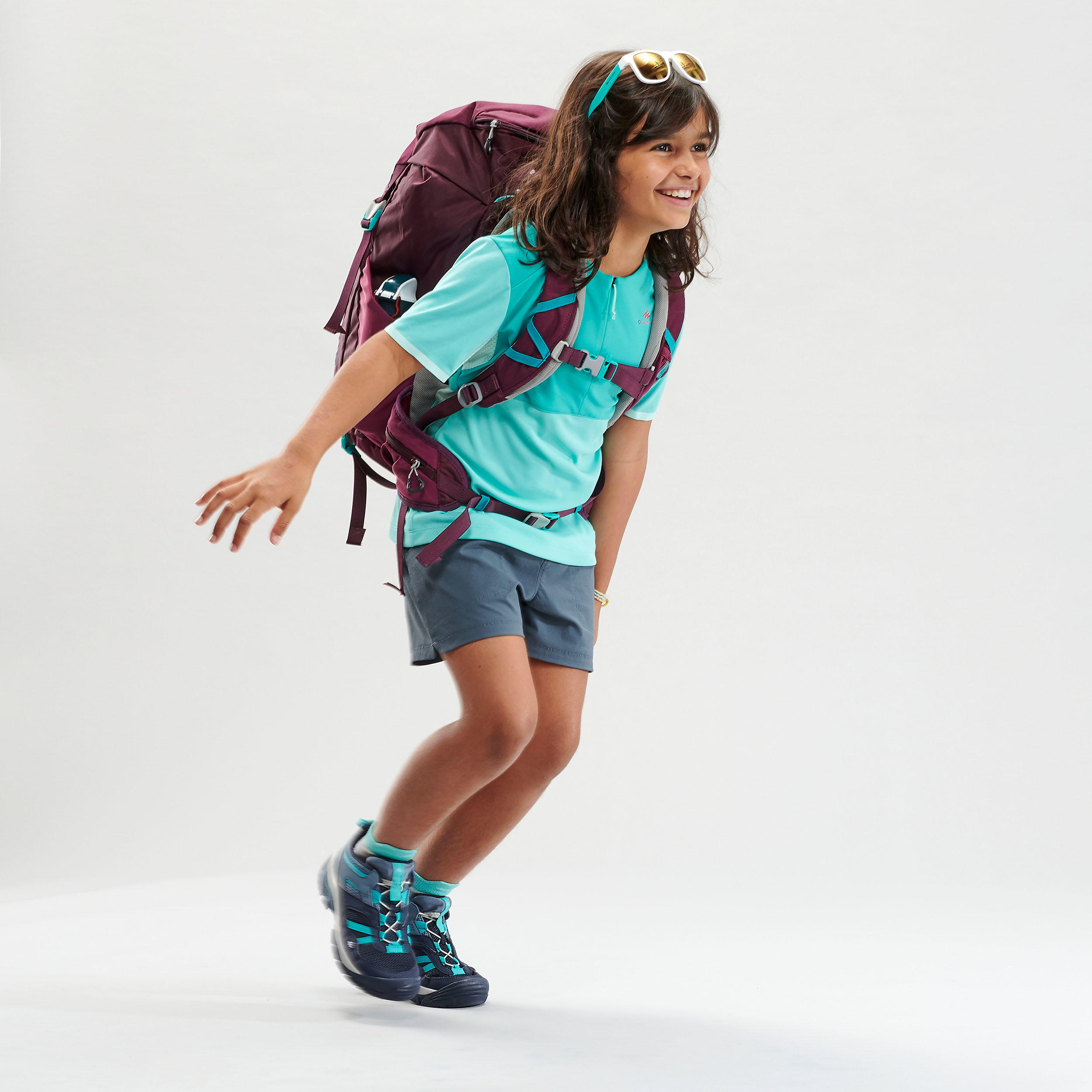 Pantaloncini trekking bambina MH500 QUECHUA | DECATHLON
