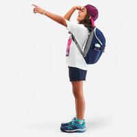 Hiking shorts -  MH500 KID - dark blue - children 7-15 years
