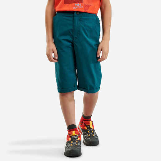 
      Kratke hlače za planinarenje MH100 za djecu od 7 do 15 godina zelene
  