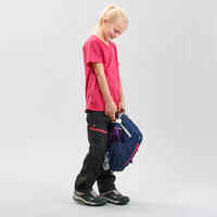 قميص المشي لمسافات طويلة للأطفال - MH500 - وردي