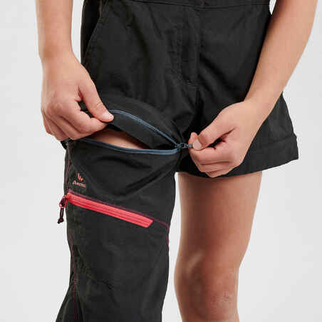 Pantalón desmontable de montaña y trekking 
Niños 7-15 años Quechua MH500