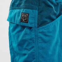 Kids’ Hiking Shorts - MH500 Aged 7-15 - Green
