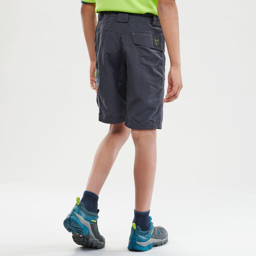 Wandershorts Kinder Jungen Gr. 122-170 Bergwandern - MH500 dunkelbraun