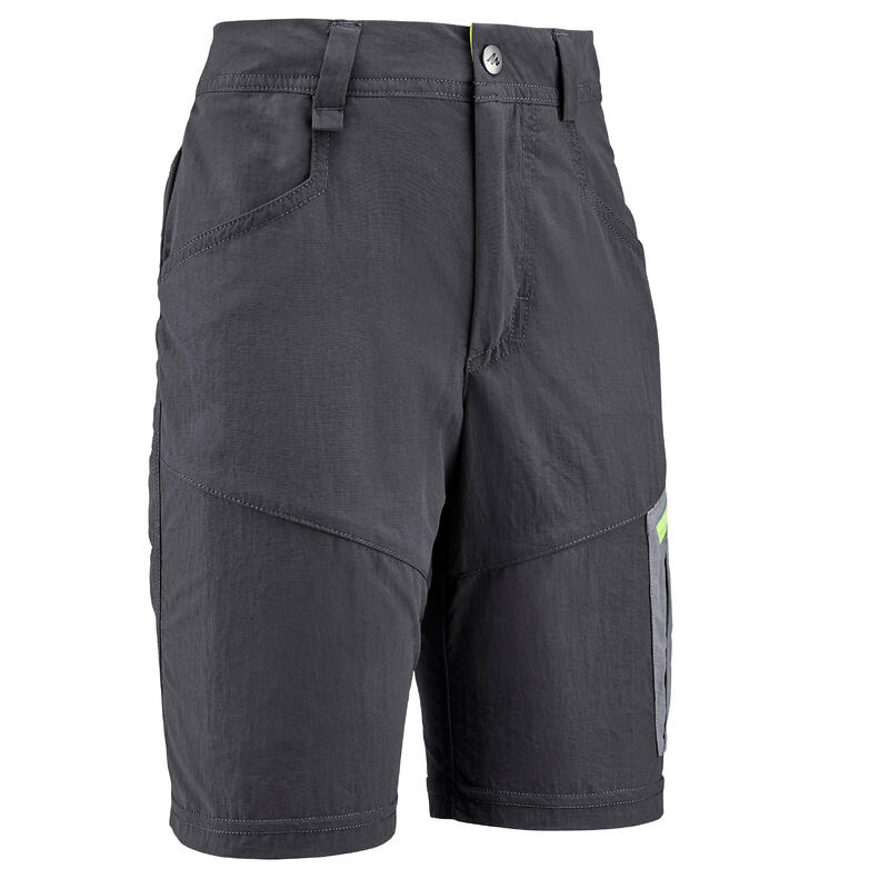 Short de randonnée - MH500 gris - enfant 7-15 ans