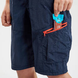 Kids’ Hiking Shorts - MH500 Aged 7-15 - Navy