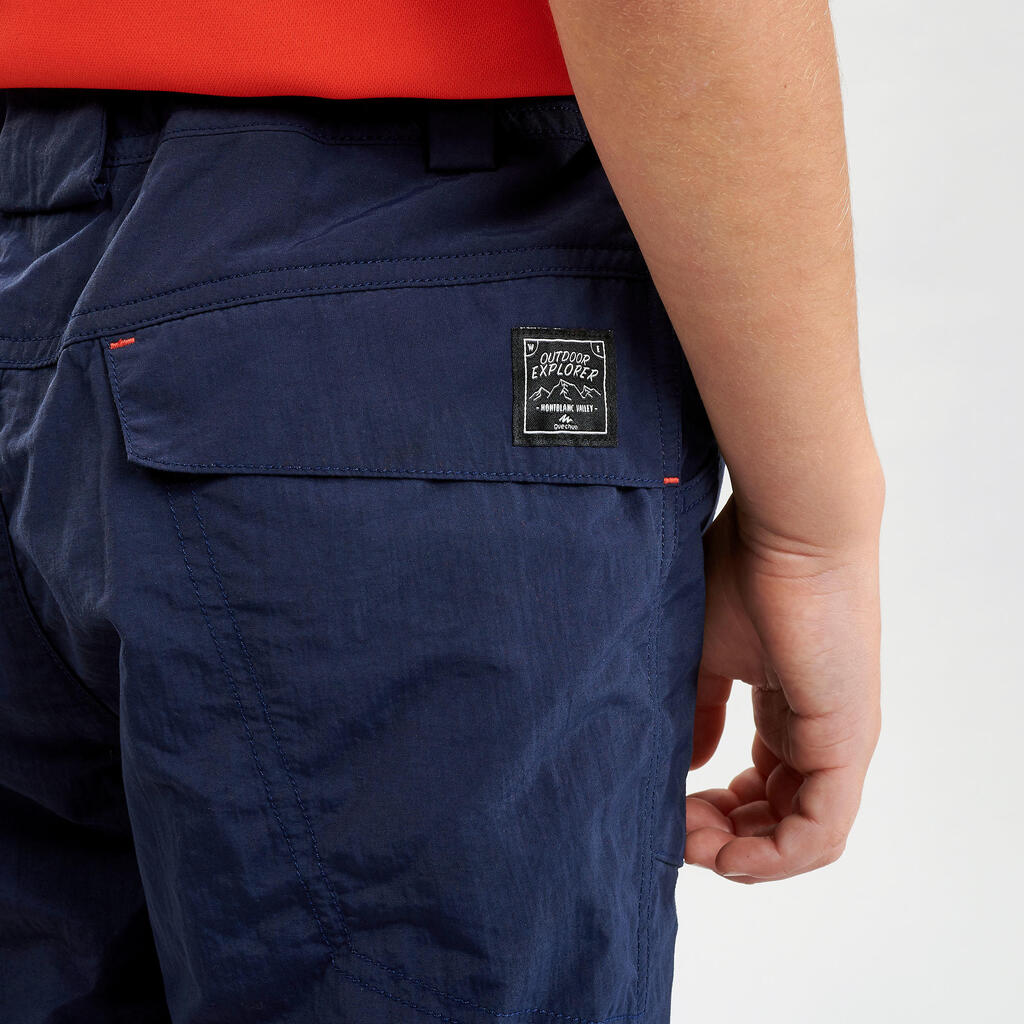 Short de randonnée enfant 7-15 ans, MH500 marron