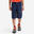 Wandelshort MH500 marineblauw kinderen 7-15 jaar