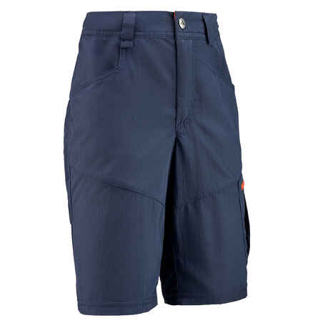 Kids’ Hiking Shorts - MH500 Aged 7-15 - Navy