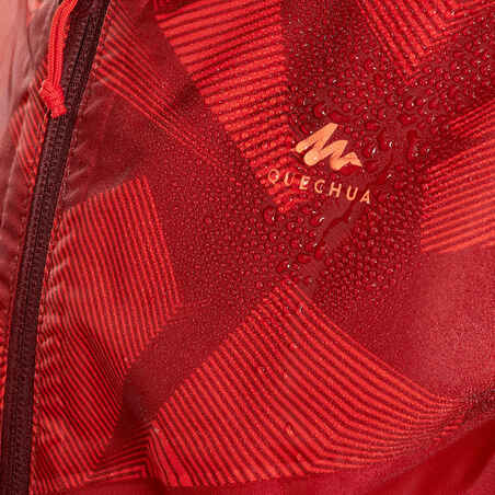 Kids’ Waterproof Hiking Jacket - MH150 Aged  7-15 - Red