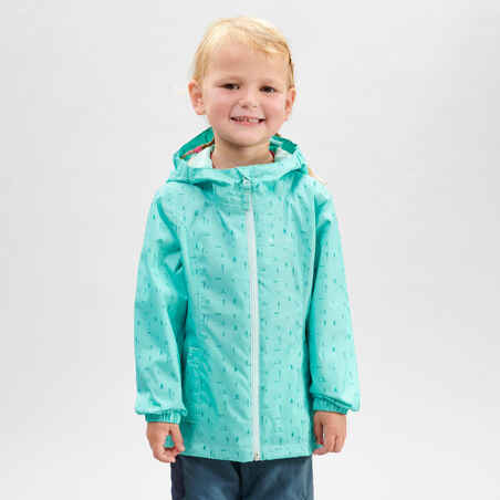 Kids' Hiking Waterproof Jacket MH500 2-6 Years