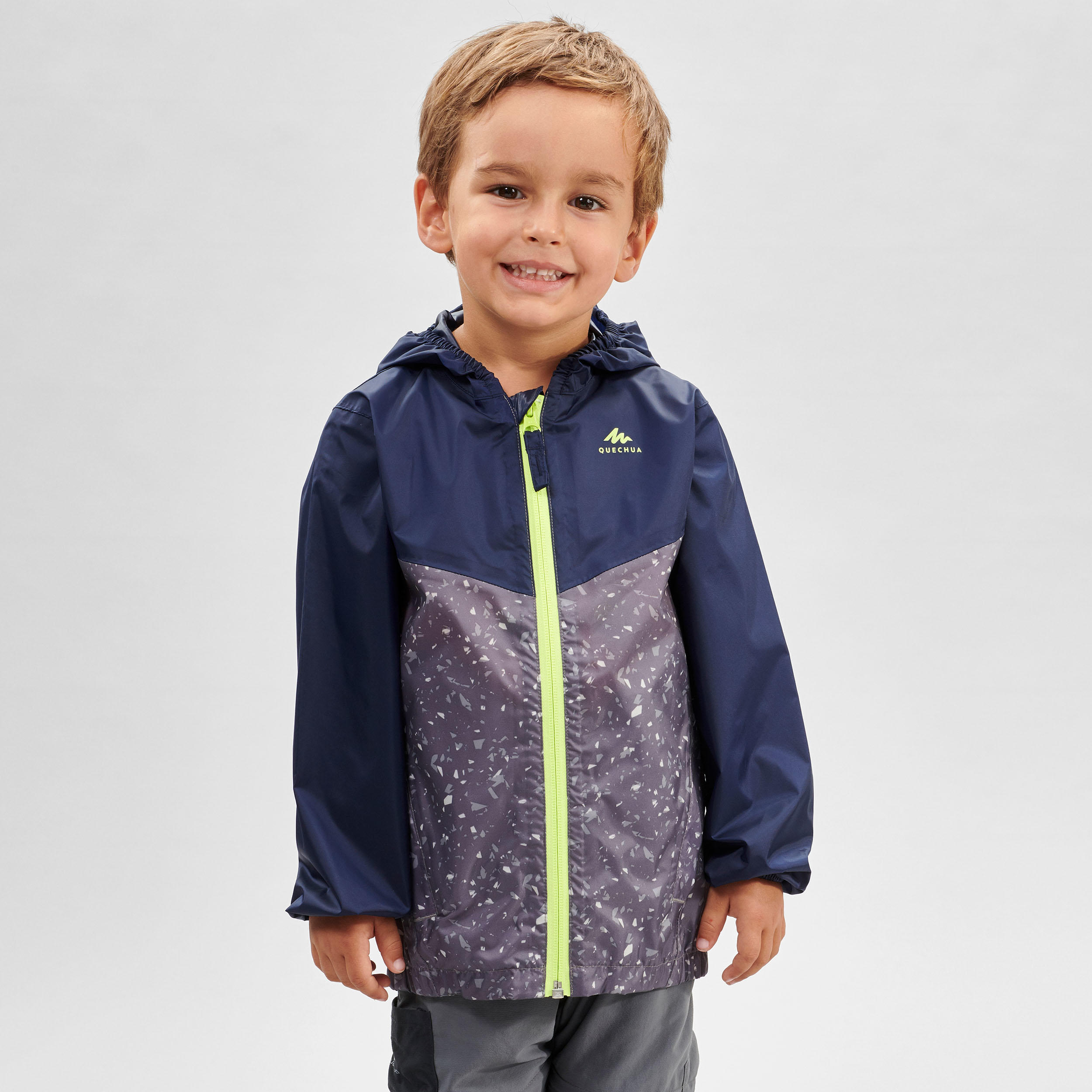 Veste imperm able de randonn e enfant MH150 2 6 ans Decathlon