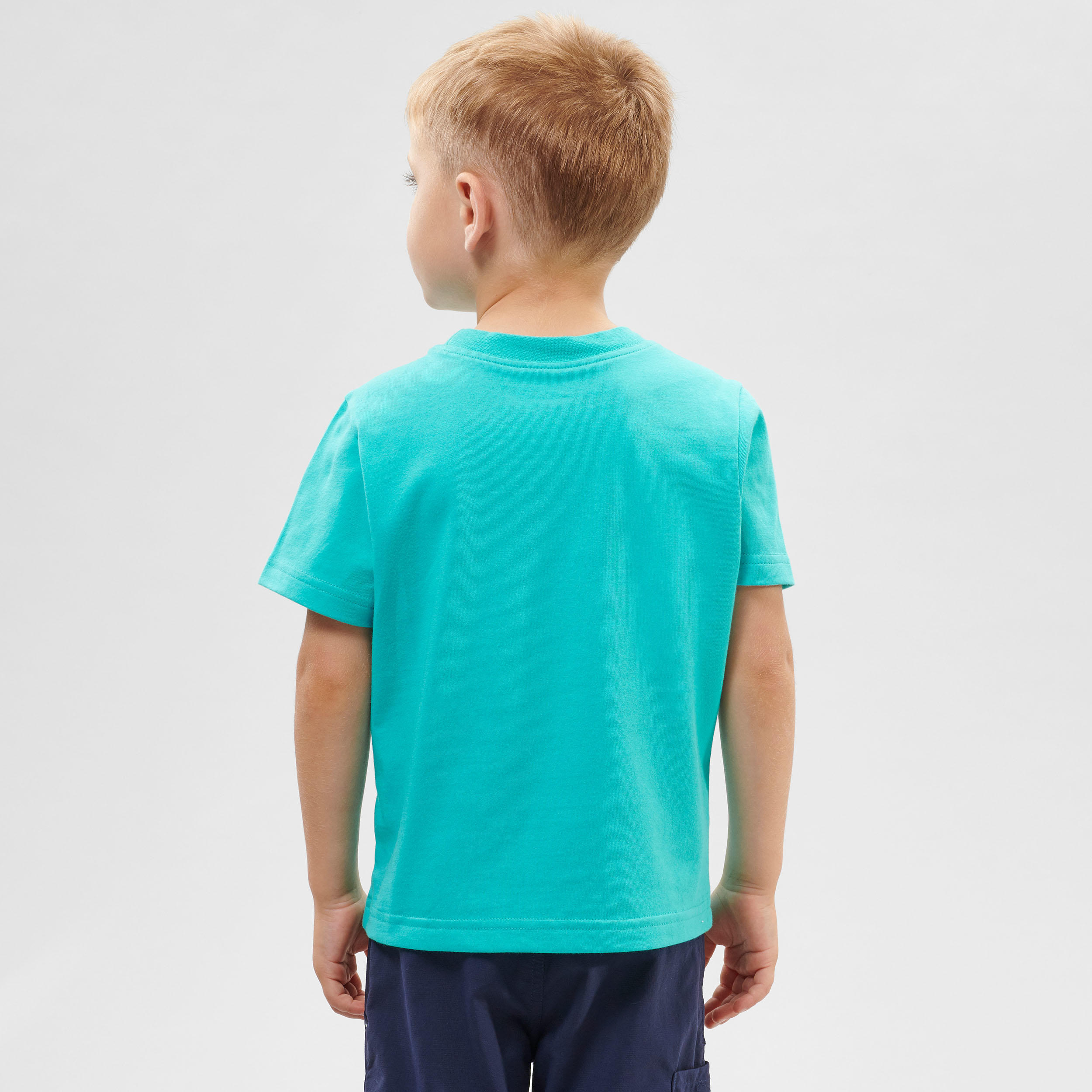 Hiking T-Shirt - MH100 Age 2-6 - Blue 