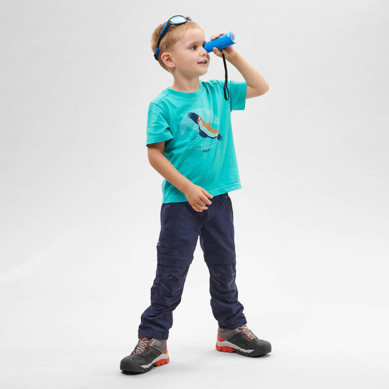 Children's Hiking T-Shirt - MH100 Age 2-6 - Blue