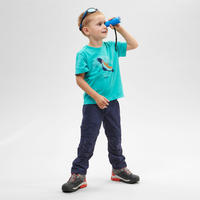 T-shirt de randonnée - MH100 bleu - enfant 2-6 ANS