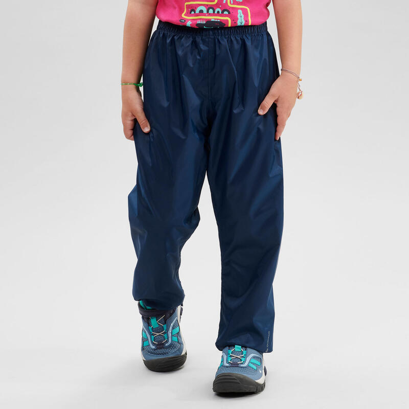 Dětské svrchní nepromokavé kalhoty MH 100 Kid 
